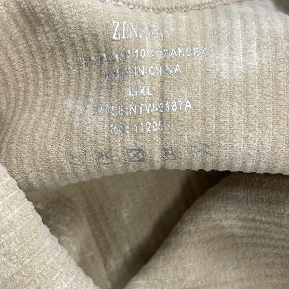 Zenana 2 Piece Reversible 2-Way Neckline Washed Ribbed Cropped Tank Top - Picture 7 of 7